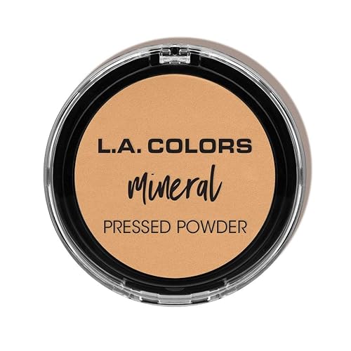 L.A. COLORS Mineral Pressed Powder, Soft Honey CMP374 Beauty & Personal Care L.A. COLORS
