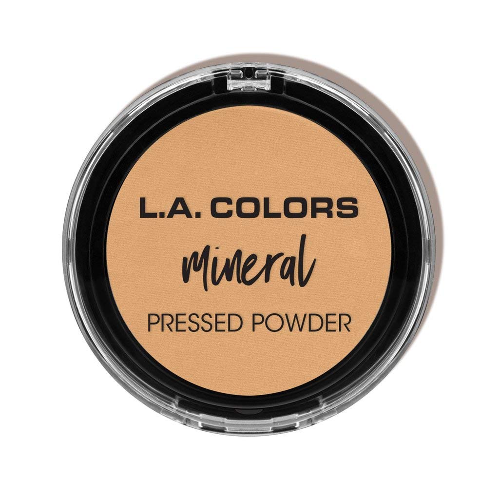 L.A. COLORS Mineral Pressed Powder, Soft Honey CMP374 Beauty & Personal Care L.A. COLORS