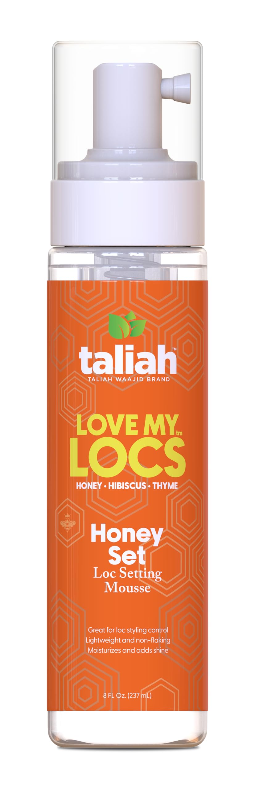 Taliah Waajid Love My Locs Honey Set Loc Hair Mousse 8oz - Alcohol-Free, Moisturizing, Firm Hold Mousse for Locs, Twists & Braids, Natural Hair Beauty & Personal Care Taliah Waajid black earth products