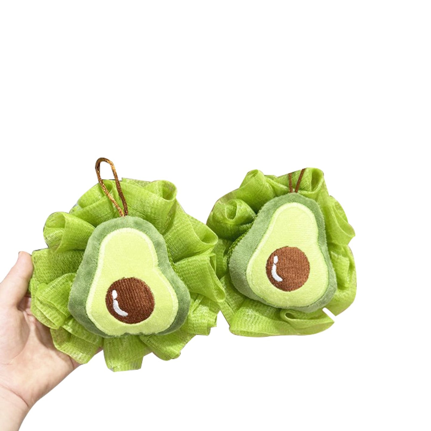 Cute Animal Bath Loofahs Sponge Pouf Mesh Body Scrubber Shower Exfoliating for Women Kids Girls Boys Beauty and Personal Care Cslbiuni