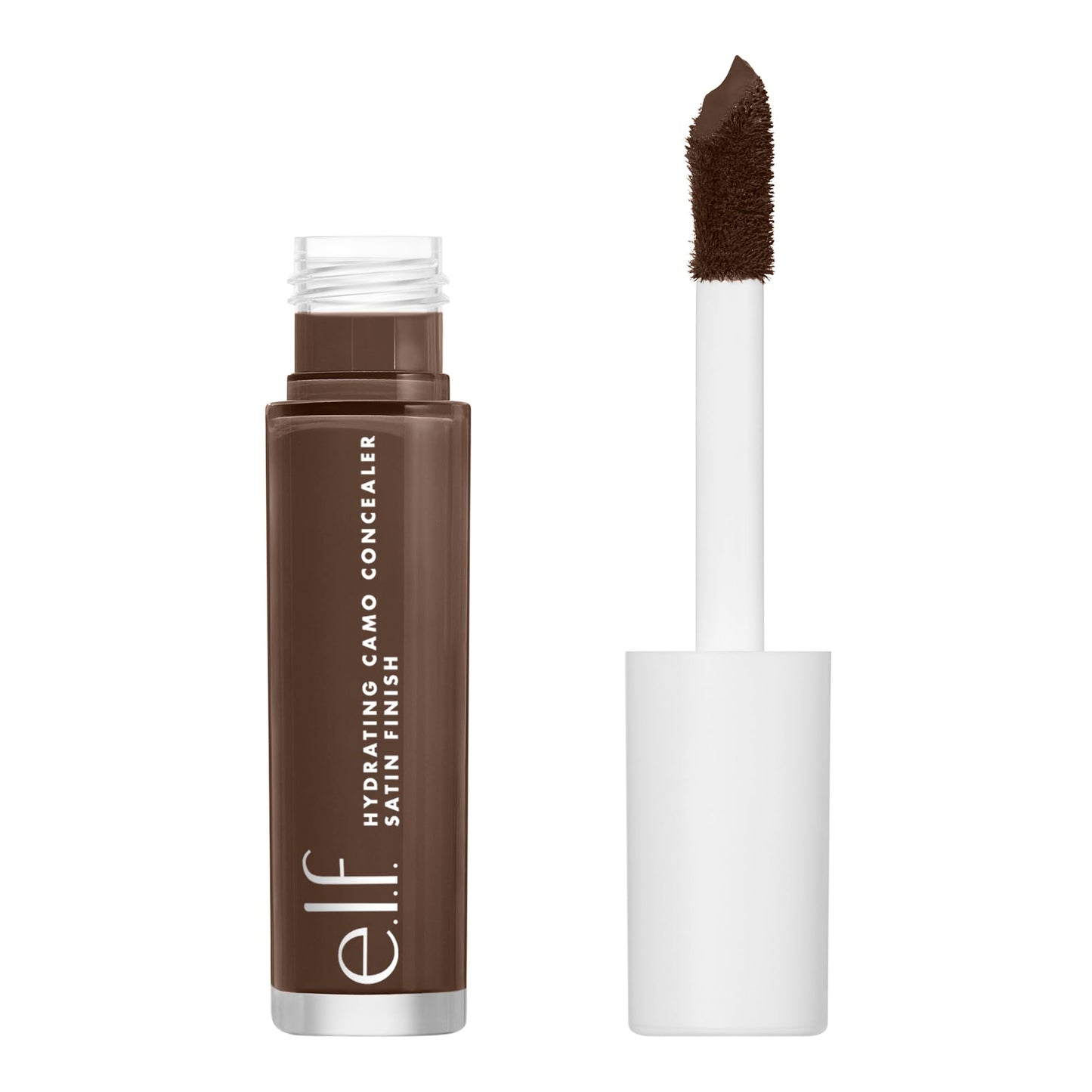 e.l.f. Hydrating Camo Concealer, Covers Blemishes & Under-Eye Circles, Full-Coverage & Delivers A Satin Finish, Vegan & Cruelty-Free, Rich Walnut Beauty & Personal Care e.l.f.