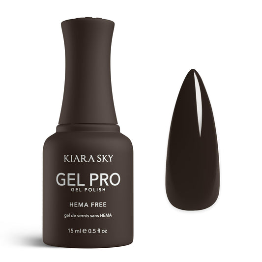 KIARA SKY Gel Pro HEMA-Free Gel Nail Polish | Full Coverage, 28+ Day Wear, Self-Leveling, UV/LED Soak-Off, 0.5 fl oz | All Bark #145