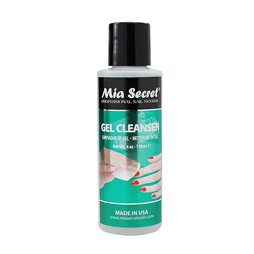 Mia Secret - Gel Cleanser multiple sizes UV Gelux and Gel Systems Cleanser (4 oz.) Beauty & Personal Care Mia Secret