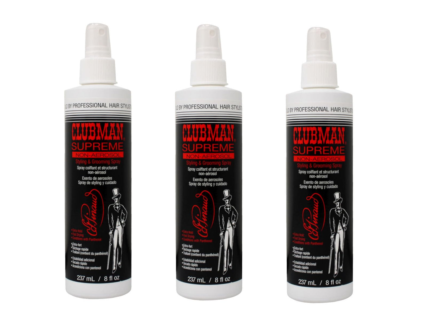 Clubman Supreme Non-Aerosol Styling & Grooming Spray 8 oz (Pack of 3) Beauty & Personal Care Clubman