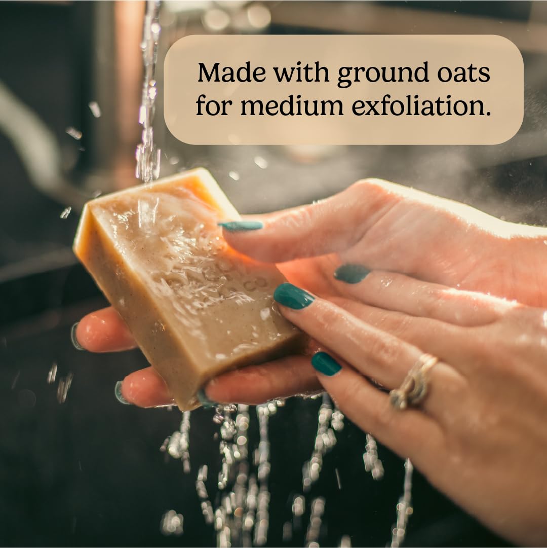 Pacha Soap Co. Bar Soap, Earthy Clean Bundle - Coconut Lemon, Dirty Hippie & Clarifying Charcoal, Handcrafted, Hydrating, Artisan Face Wash, Hand Beauty & Personal Care Pacha Soap Co