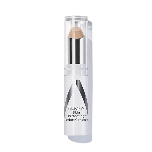 Almay Skin Perfecting Comfort Concealer, Face Makeup, Full Coverage, Natural Looking Finish, Cruelty-Free, Hypoallergenic, Dermatologist Tested, 100 Beauty & Personal Care Almay