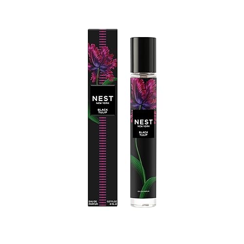 NEST New York Black Tulip Eau de Parfum (Travel Spray) - 8 mL - Vegan & Cruelty Free Beauty & Personal Care NEST New York