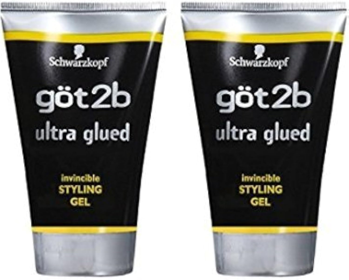 Got 2b Ultra Glued Invincible Styling Gel, 1.25 Ounce (2 Pack) Beauty & Personal Care Got2B