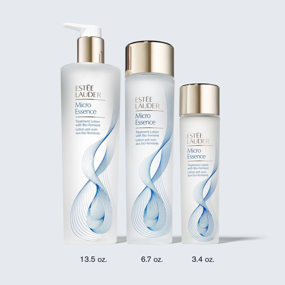Estée Lauder Micro Essence Treatment Lotion with Bio-Ferment | Toner for Face | Skin Barrier Repair, 13.5 Fl Oz Beauty & Personal Care Estée Lauder