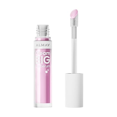 Almay Gleam Big™ Lip Serum, Hydrating and Moisturizing, Hypoallergenic Lip Gloss, Non-Sticky, 200 Lavender Dreams, 0.13 fl oz Beauty & Personal Care Almay