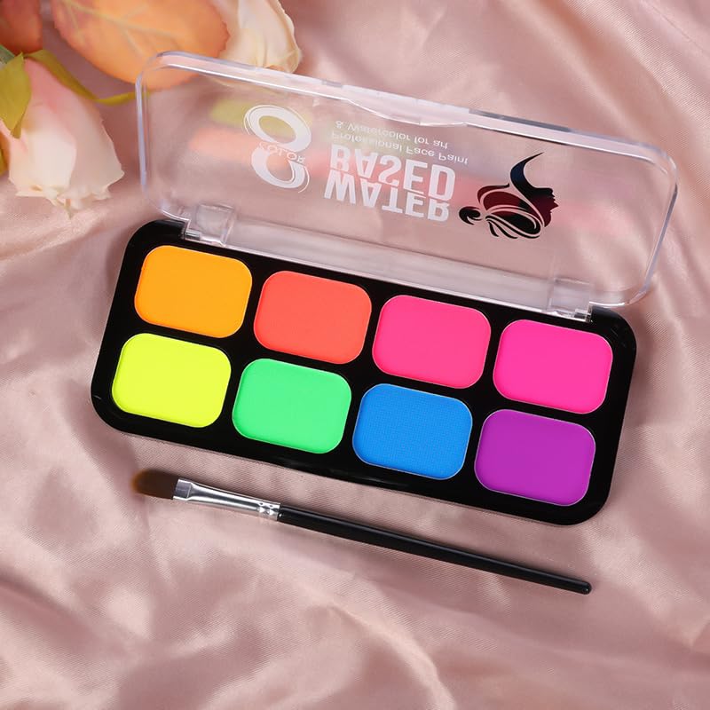 Water based colors painted body and face (WTCOLOR4) Beauty & Personal Care MayGirl