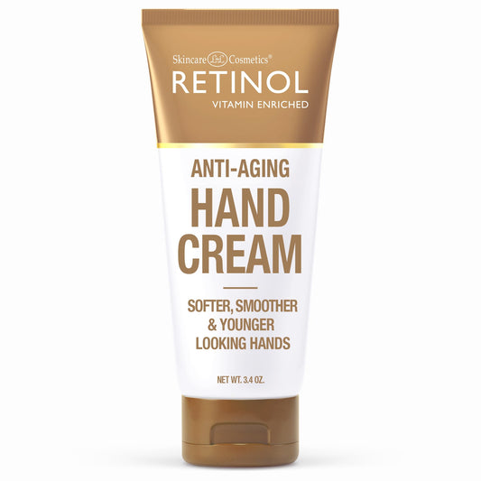 Retinol LIVAURA Anti-Aging Hand Cream - The Original Brand For Younger Looking Hands -Rich, Hand Cream Conditions & Protects Skin, Nails & Cuticles Beauty & Personal Care Retinol
