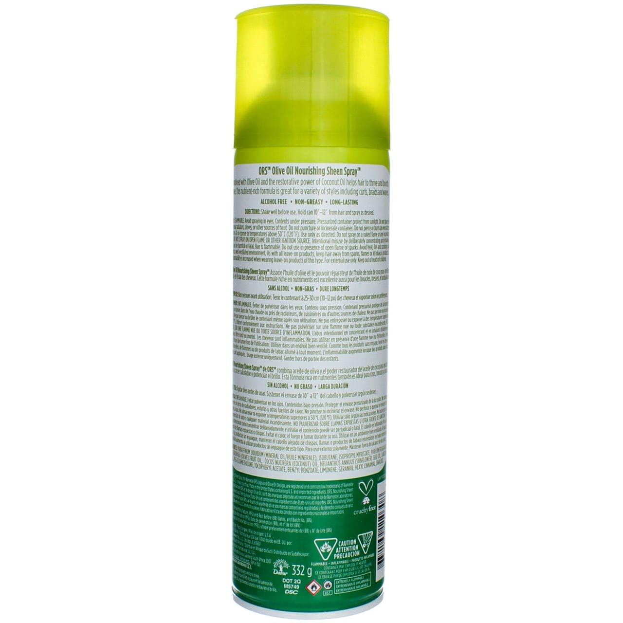 Ors Olive Oil Sheen Nourishing Spray With Coconut Oil 11.7 Ounce (346ml) (2 Pack) Beauty & Personal Care ORS