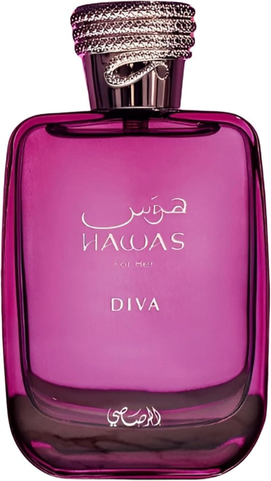 RASASI Hawas Diva Eau de Parfum For Women 3.38 Fl Oz Beauty & Personal Care RASASI