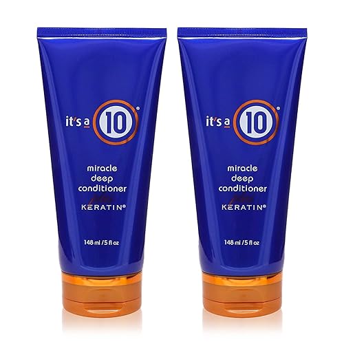 It's a 10 Haircare Miracle Deep Conditioner plus Keratin, 5 fl. oz. (Pack of 2) Beauty & Personal Care It's a 10 Haircare