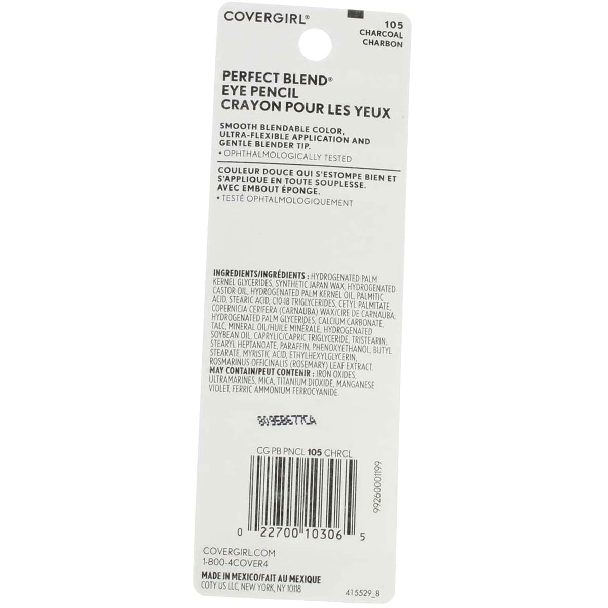 COVERGIRL Perfect Blend Eyeliner Pencil Charcoal Neutral, .03 oz