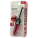 LA Colors Lip Gloss & Lipstick Duo, Moisturizes lips with natural color & high Shine, BLC823 Flushed Beauty & Personal Care L.A. COLORS