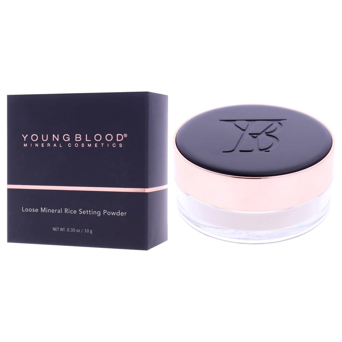 Loose Mineral Rice Powder - Light by Youngblood for Women - 0.35 oz Powder