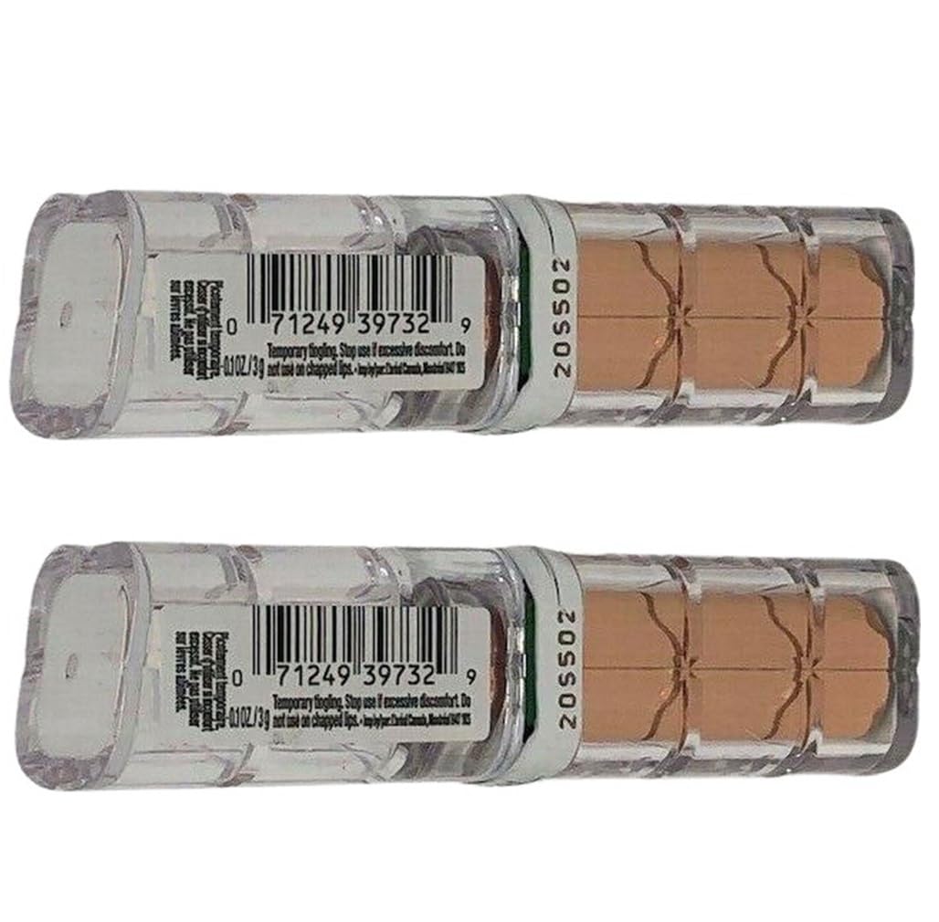 Pack of 2 L'Oreal Paris Colour Riche Plump and Shine Lipstick, Lychee Plump 103 Beauty & Personal Care L'ORÉAL