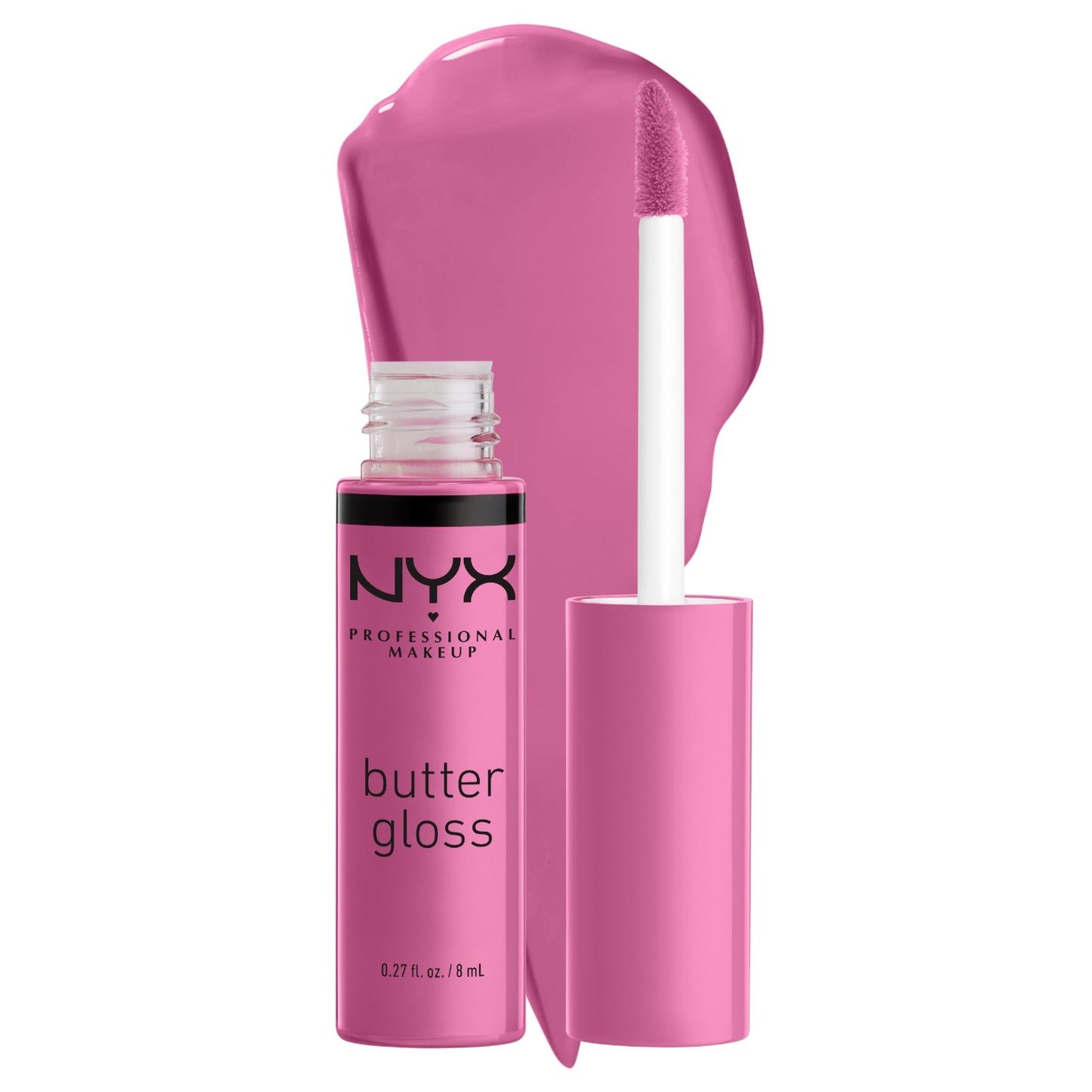 NYX PROFESSIONAL MAKEUP Butter Gloss, Non-Sticky Lip Gloss - Merengue (Pink Lilac) Beauty & Personal Care NYX PROFESSIONAL MAKEUP