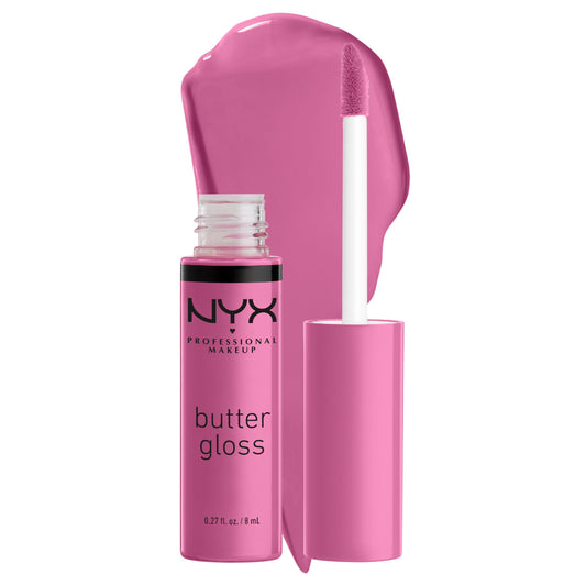 NYX PROFESSIONAL MAKEUP Butter Gloss, Non-Sticky Lip Gloss - Merengue (Pink Lilac) Beauty & Personal Care NYX PROFESSIONAL MAKEUP