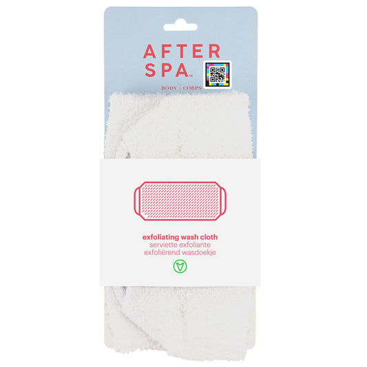 AFTERSPA Bath & Shower Exfoliating Wash Cloth (1 Count (Pack of 1), 1, Count) Beauty and Personal Care AFTERSPA