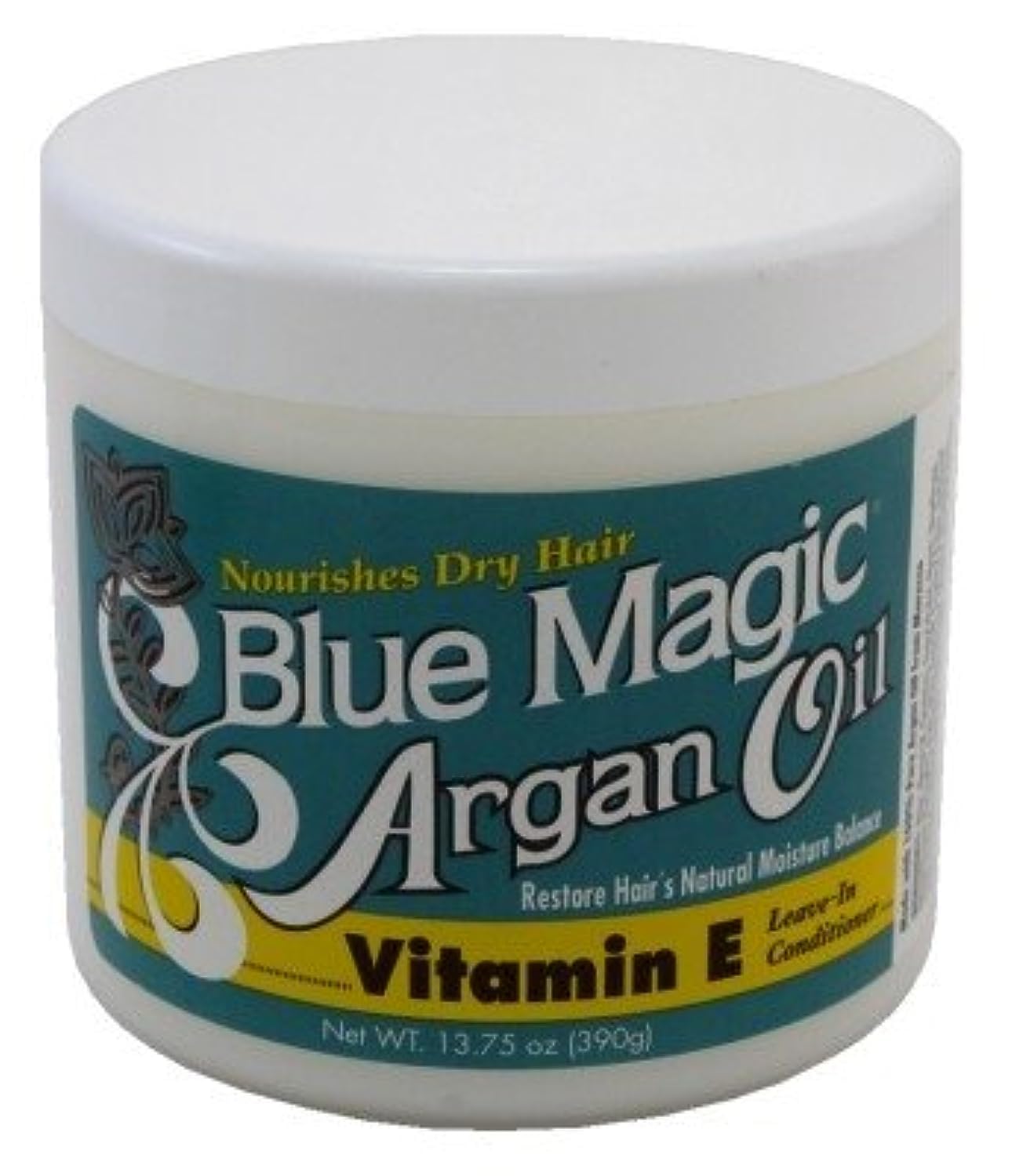Blue Magic Argan Oil & Vitamin-E Leave-In Conditioner 13.75 Ounce (Pack of 3) Beauty & Personal Care Blue Magic