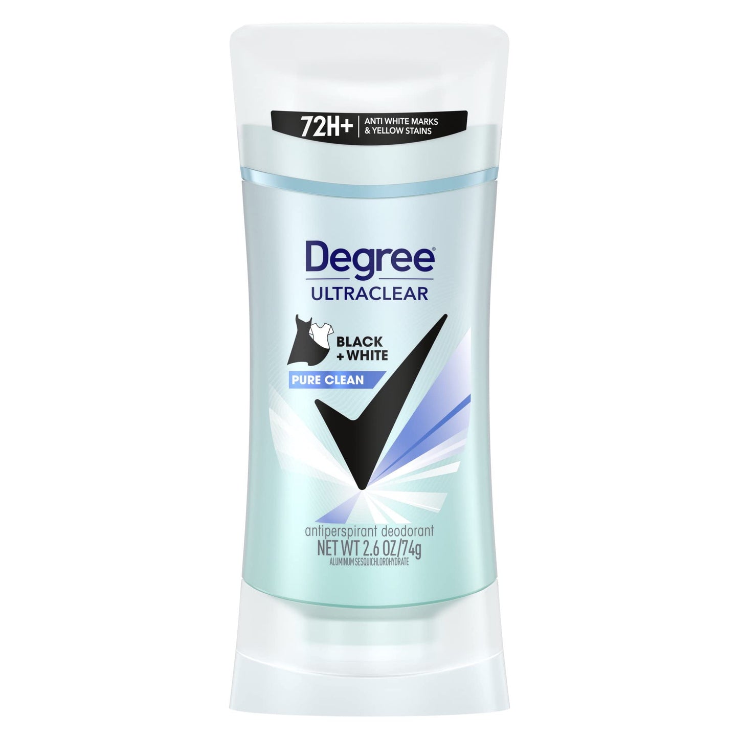 Degree UltraClear Black+White Pure Clean Antiperspirant Deodorant Stick, 2.6 oz (Pack of 2) Beauty and Personal Care Degree