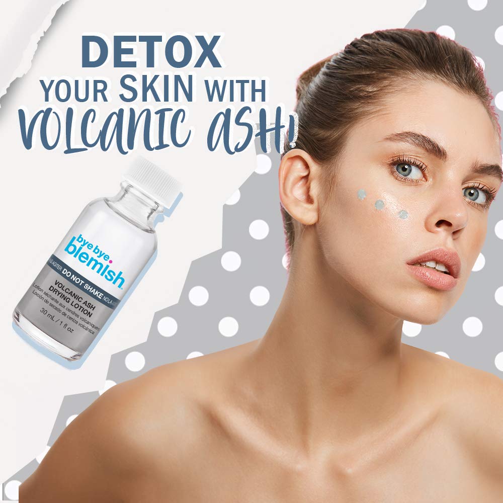Bye Bye Blemish Drying Lotion Volcanic Ash | Acne Drying Solution To Assist With Blemish Prevention | 1 Fl. Oz. Beauty & Personal Care Bye Bye Blemish