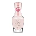 Sally Hansen Color Therapy Nail Polish | Biotin, Argan Oil, Long Lasting, Healthy Nails, Nail Strengthener, Semi-Opaque | 539 Bare Kiss | Nude Pink Beauty & Personal Care Sally Hansen