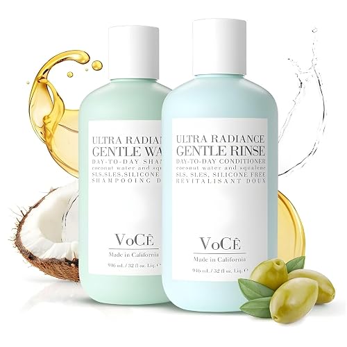 VoCÊ Haircare Gentle Shampoo & Conditioner Bundle | Daily Wash & Rinse 8.5oz Beauty & Personal Care VOCE HAIRCARE