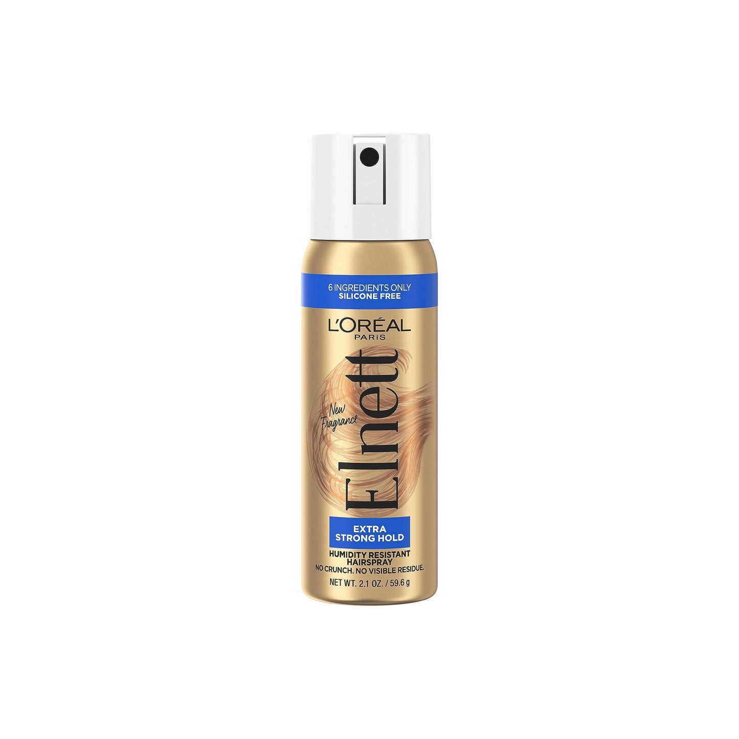 L'Oreal Paris Elnett Satin Hairspray Extra Strong Hold Travel Size 2.2 Ounce (1 Count) (Packaging May Vary) Beauty & Personal Care L'Oreal Paris