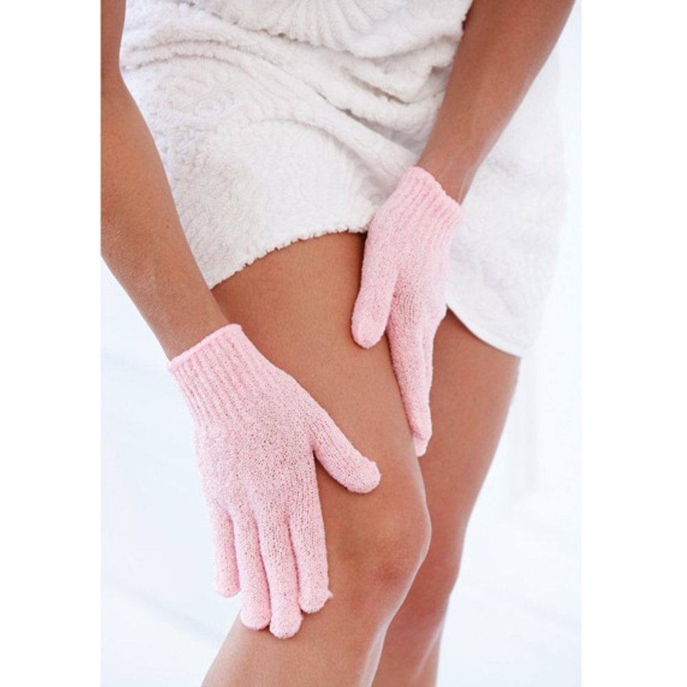 ATB 4 Pairs Exfoliating Gloves - Premium Scrub Wash Mitt for Bath or Shower - Luxury Spa Exfoliation Accessories For Men and Women Beauty & Personal Care ATB