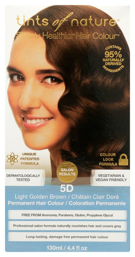 (2 Pack) - Tints of Nature - Light Golden Brown | 130ml | 2 PACK BUNDLE Beauty & Personal Care Tints of Nature