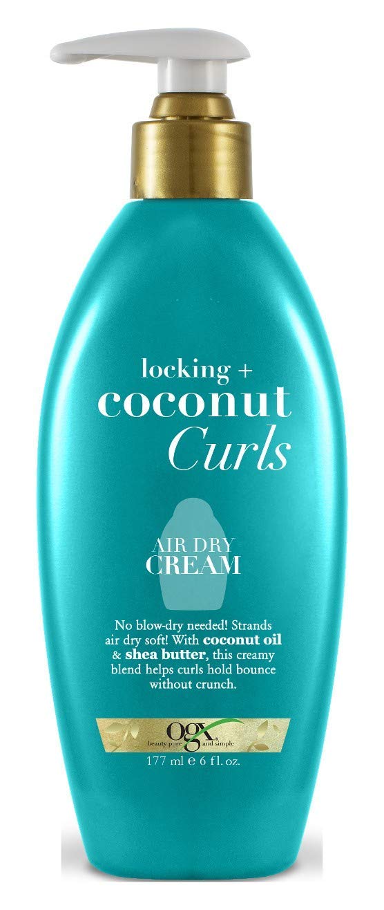 OGX Coconut Curls Air Dry Cream 6 Ounce Pump (Pack of 3) Beauty & Personal Care OGX