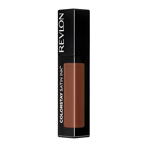 Revlon ColorStay Satin Ink Liquid Lipstick, Longwear Rich Lip Colors, Formulated with Black Currant Seed Oil, 003 In So Deep, 0.17 fl oz Beauty & Personal Care REVLON