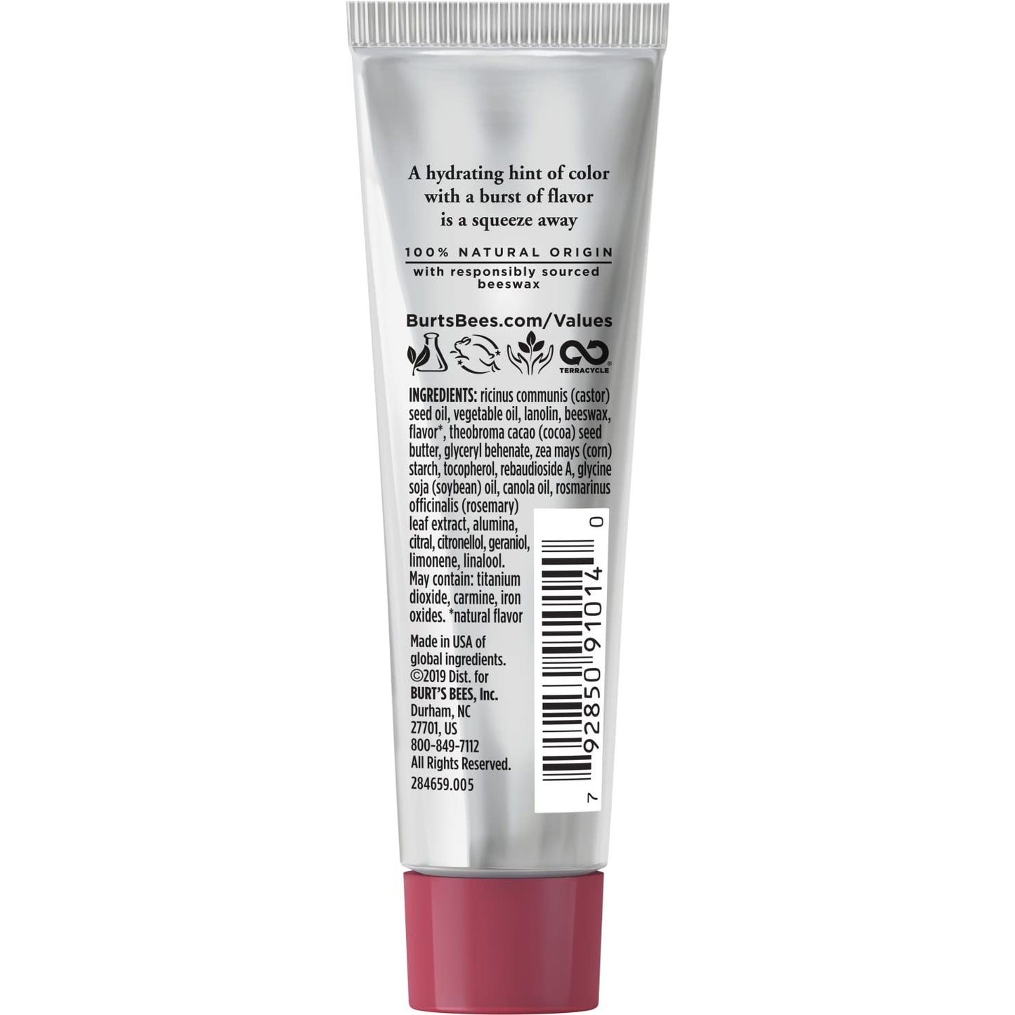Burt's Bees 100% Natural Origin Squeezy Tinted Lip Balm, Berry Sorbet, 0.43 Ounce Squeeze Tube Beauty and Personal Care Burt's Bees