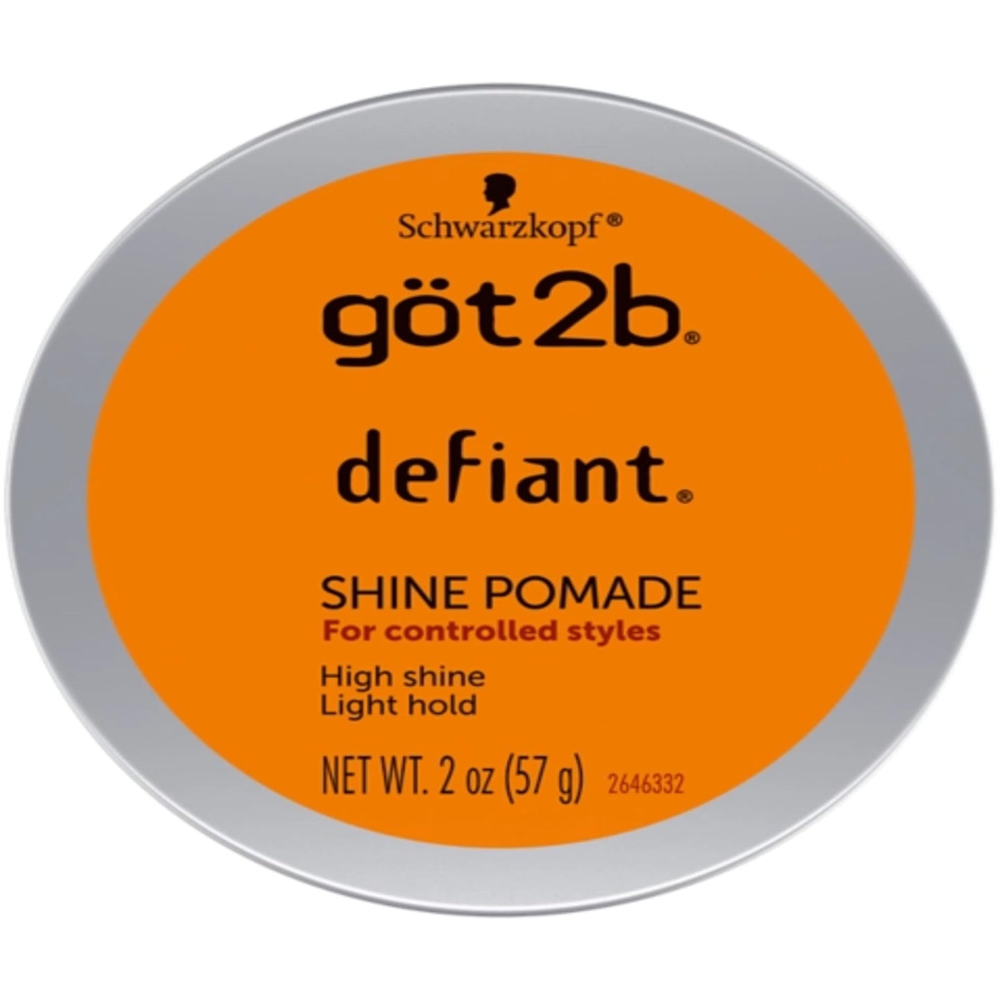 Got 2B Defiant Shine Pomade 2 Ounce (Pack of 6) Beauty & Personal Care Got2B
