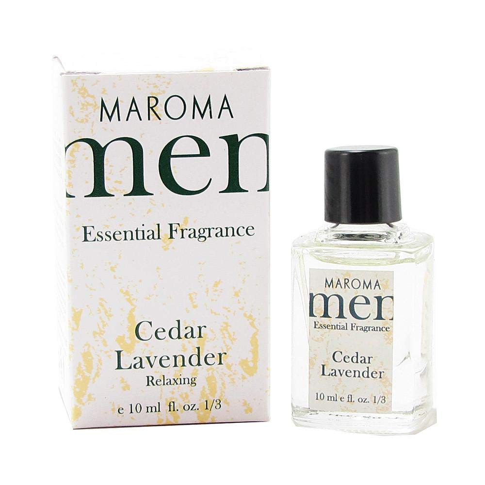 Men Cedar Lavender Fragrance - 10 ml - Liquid Beauty & Personal Care Maroma