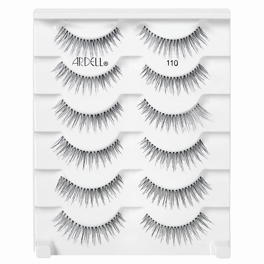 Ardell False Eyelashes, Natural 110, 5 pair + bonus pair Multipack for Eye-Lifting Effect Beauty & Personal Care Ardell