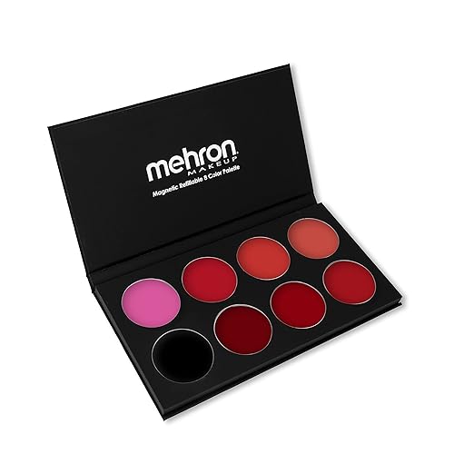 Mehron Makeup Highly Pigmented Semi-Matte LIP Cream (8 Color Palette: Sweet) Beauty & Personal Care Mehron