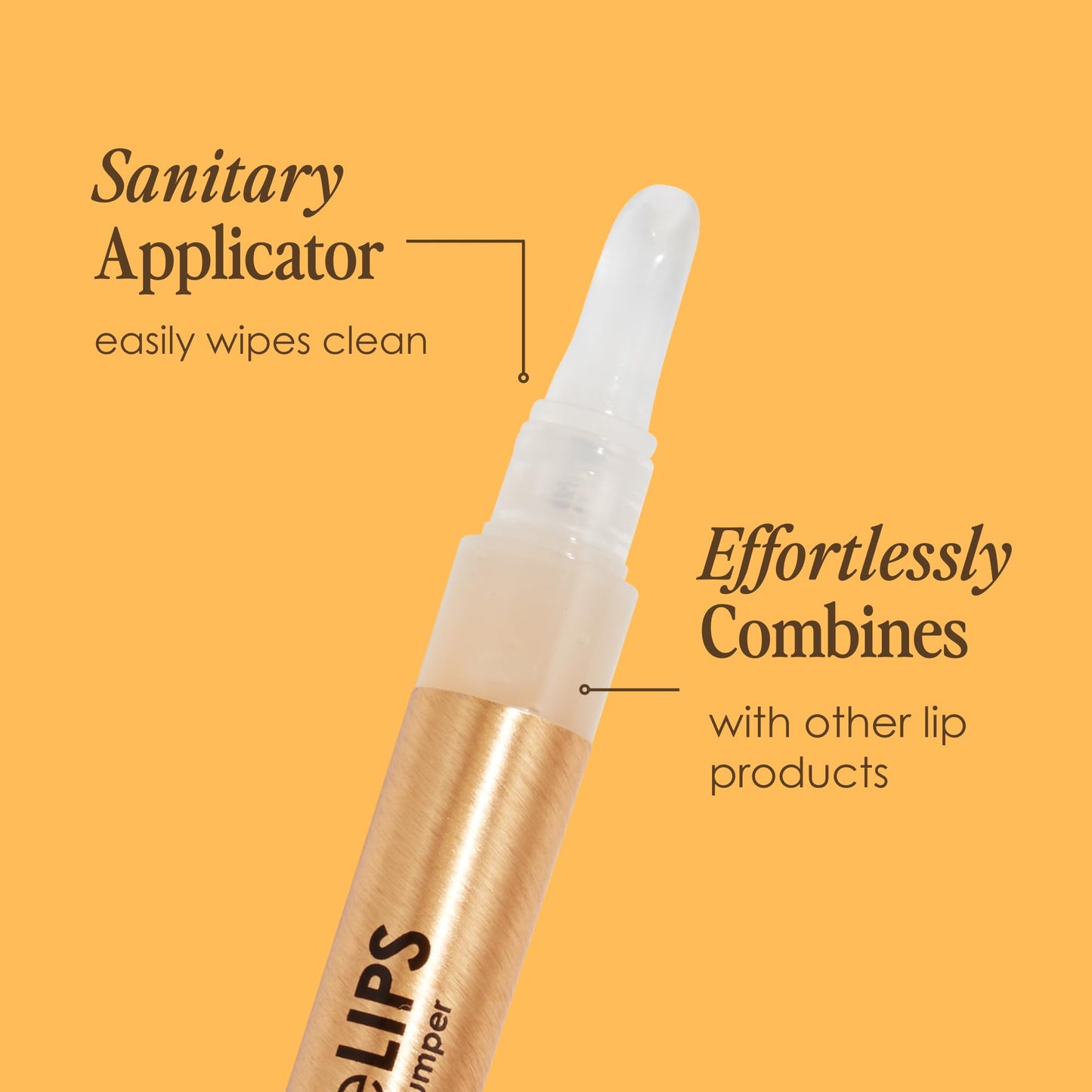 Grande Cosmetics GrandeLIPS Hydrating Lip Plumper - for Fuller-Looking, Hydrated Lips - Barely There (0.084 oz) Beauty & Personal Care Grande Cosmetics