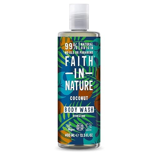 Faith In Nature Coconut Shower Gel & Foam Bath, 13.5 Oz Beauty & Personal Care FAITH IN NATURE