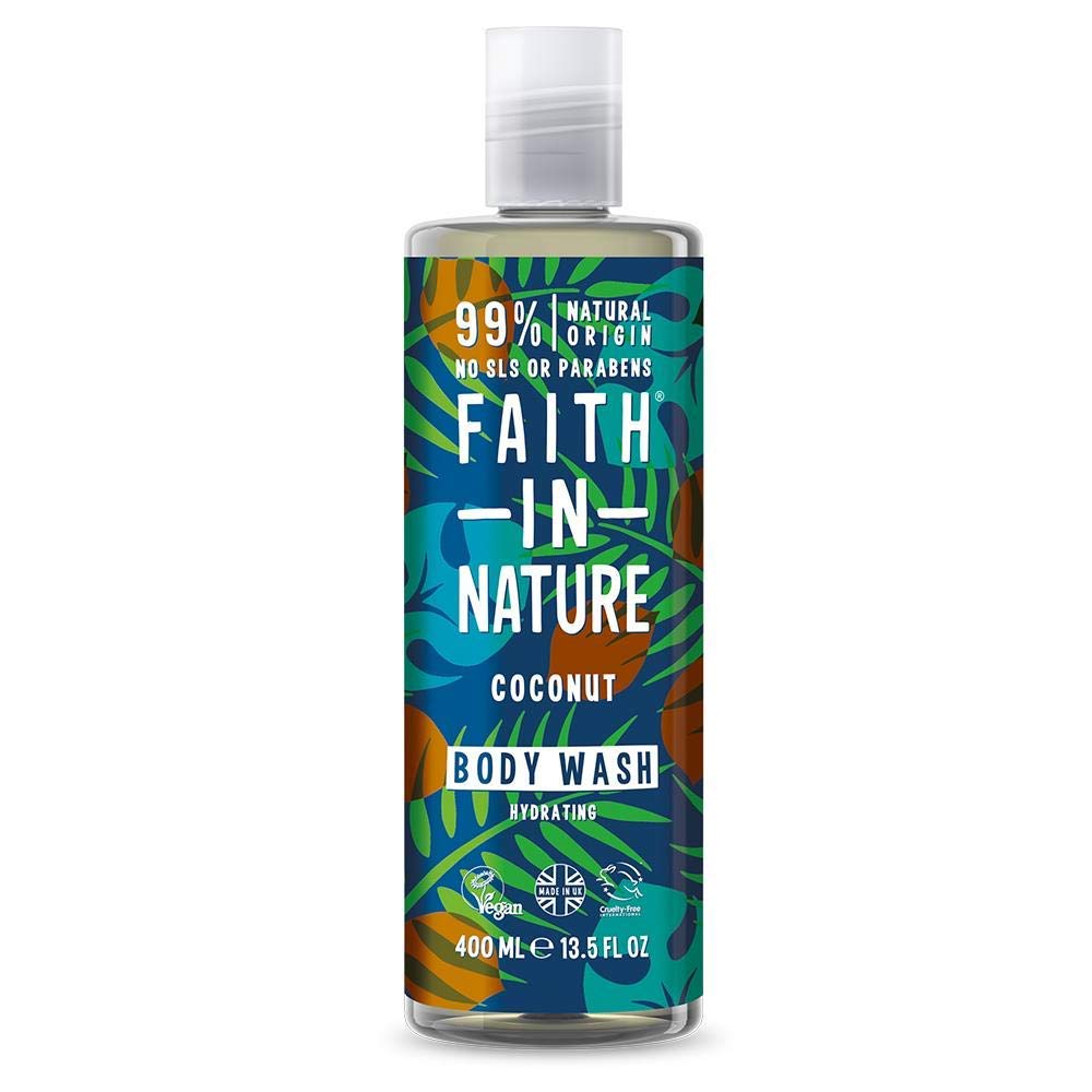 Faith In Nature Coconut Shower Gel & Foam Bath, 13.5 Oz Beauty & Personal Care FAITH IN NATURE