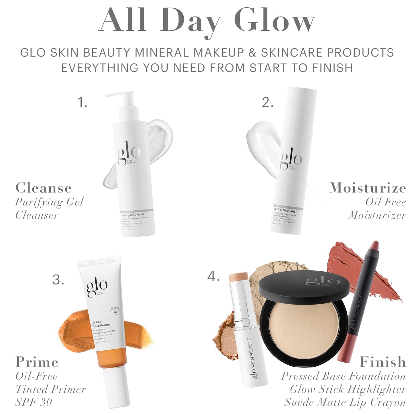 Glo Skin Beauty Pressed Base Powder Foundation Makeup (Cocoa Light) - Flawless Coverage for a Radiant Natural, Second-Skin Finish Beauty & Personal Care Glo Skin Beauty