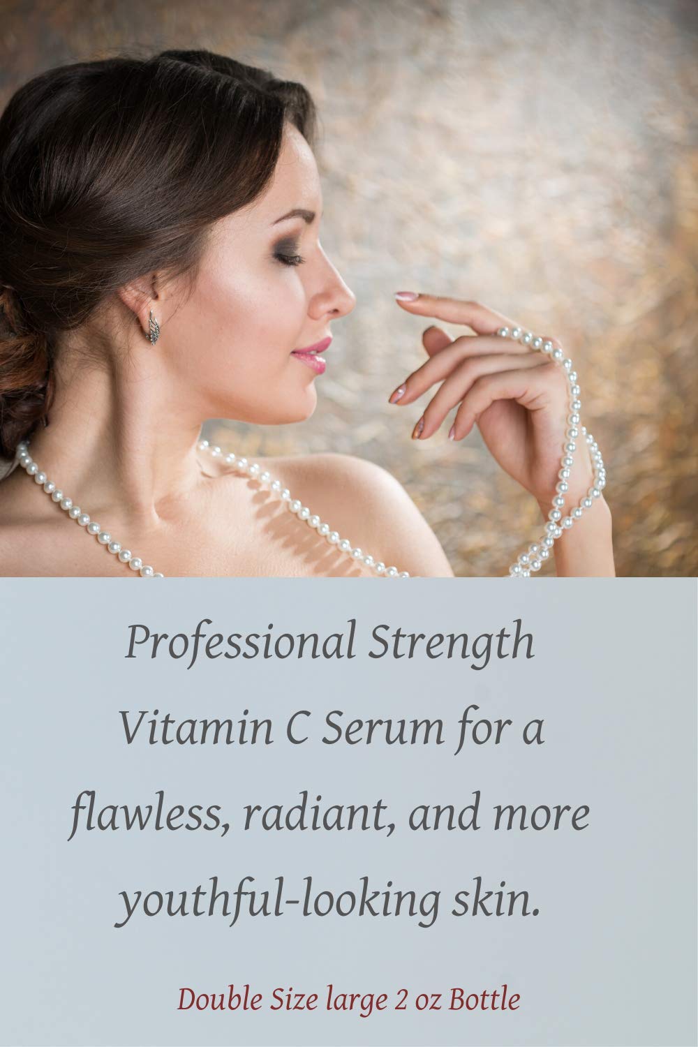 Ageless Derma High Potency Vitamin C Serum with Hyaluronic Acid by Dr. Mostamand. 2 FL oz (60 ml) Beauty & Personal Care Ageless Derma