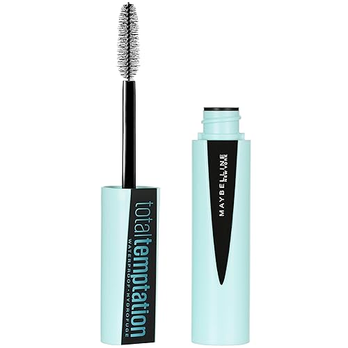 Maybelline New York Makeup Total Temptation Waterproof Mascara, Very Black, 0.3 Fl Oz (Pack of 1) , K2466800 Beauty & Personal Care MAYBELLINE