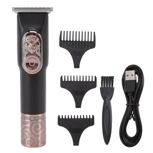 QDKVTNDJZ Electric Hair Trimmer Kit Professional Low Noise Rechargeable Multifunctional Beard Clippers Set for Men Home Use ABS Stainless Steel Alloy Beauty and Personal Care QDKVTNDJZ