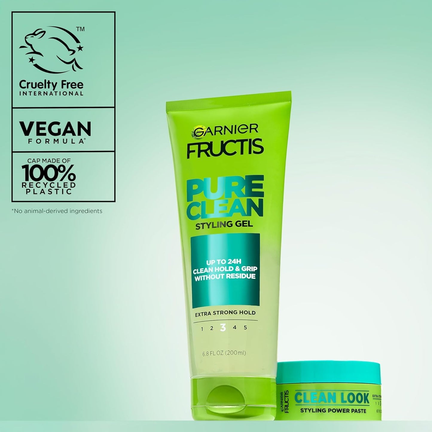 Garnier Fructis Style Pure Clean Styling Gel 6.8 Fl Oz (2 Pack Packaging May Vary) Beauty & Personal Care Garnier