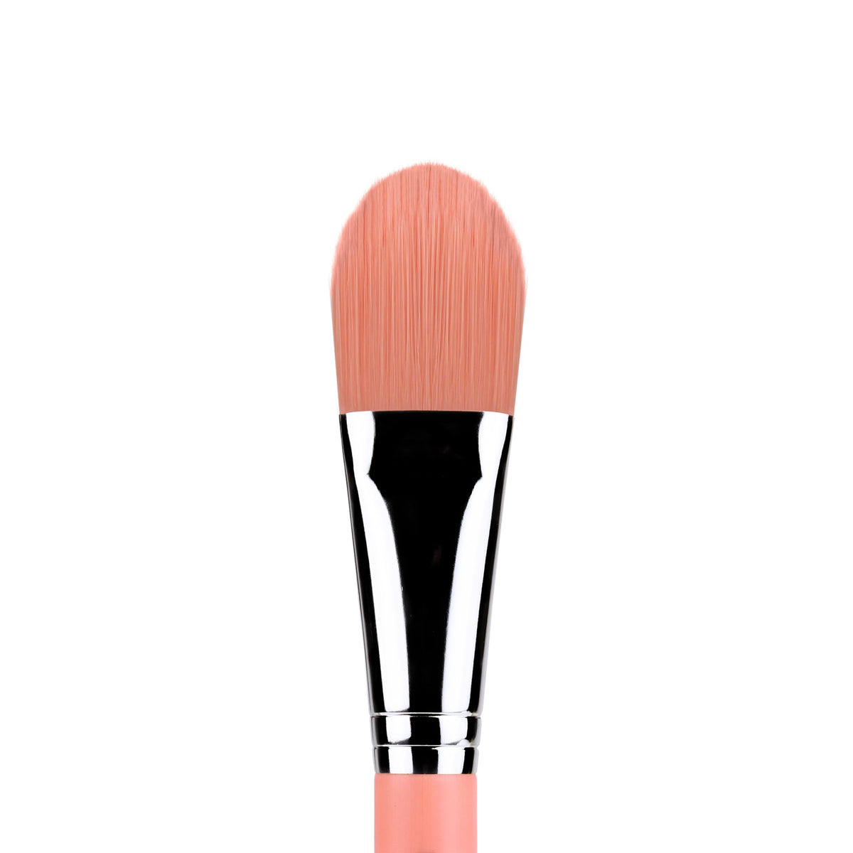Bdellium Tools Professional Makeup Brush - Pink Bambu Series 948 Foundation - With Soft Synthetic Fibers, For Foundation (Pink, 1pc)